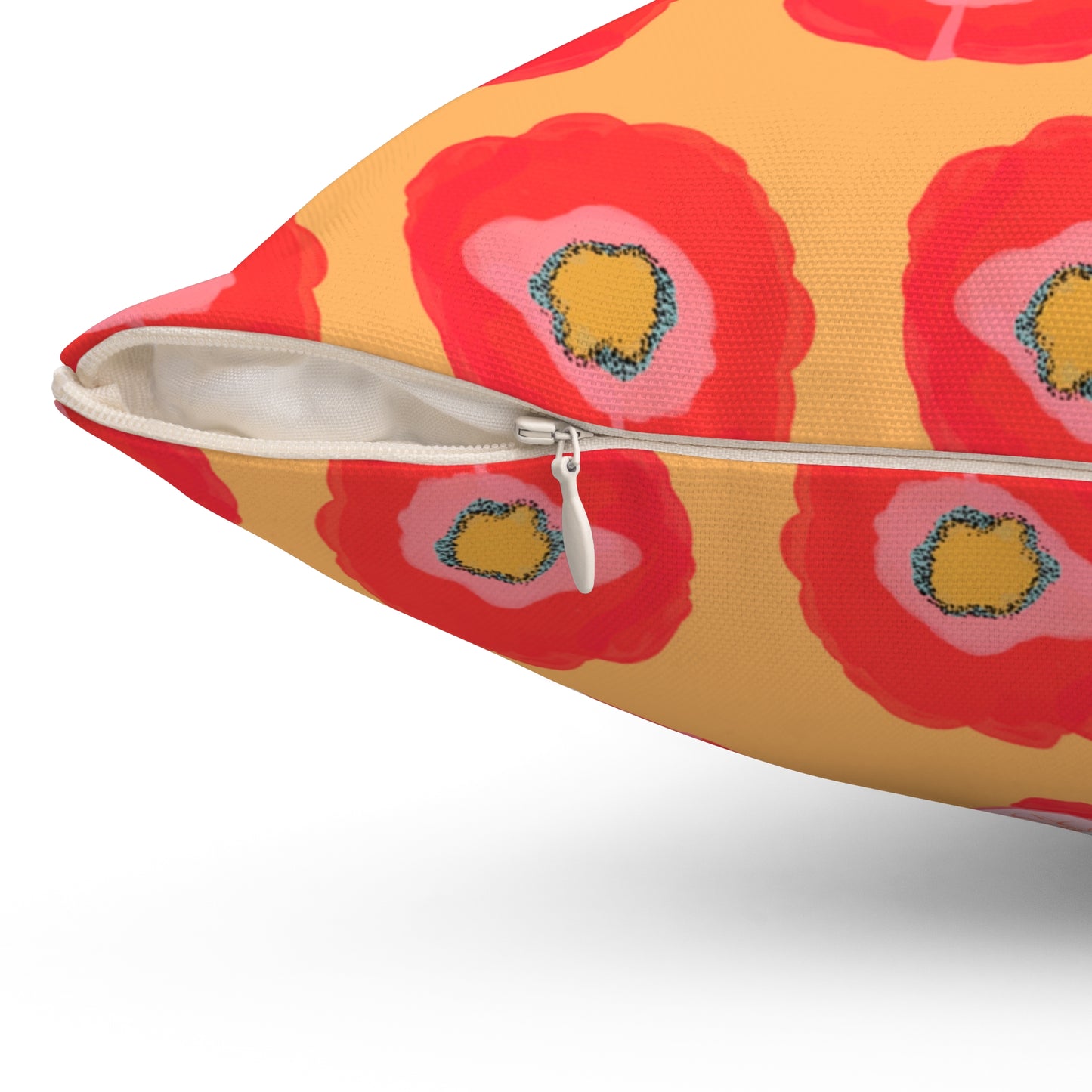 Poppy Fleur Throw Pillow