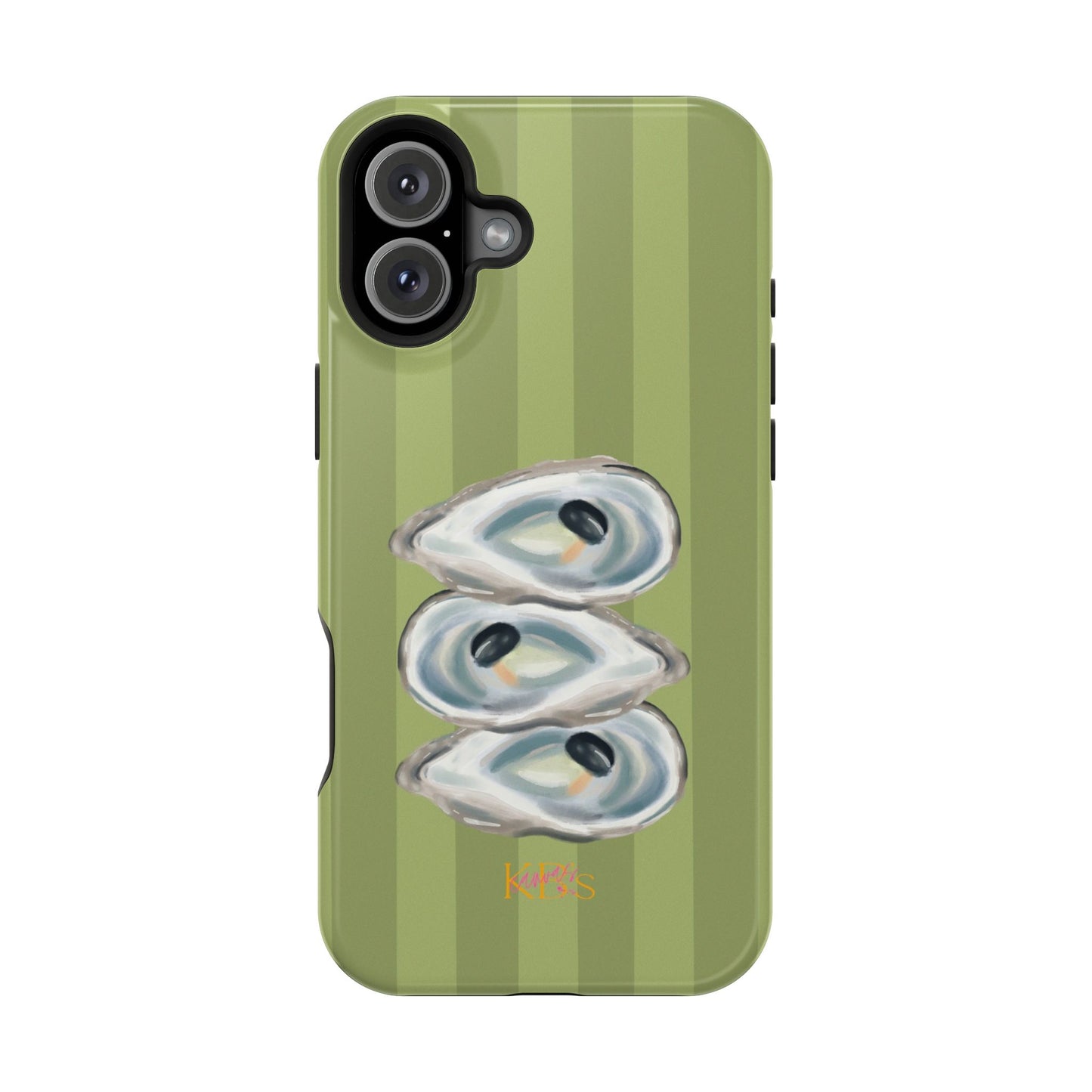 Striped Oyster Mag Safe Case