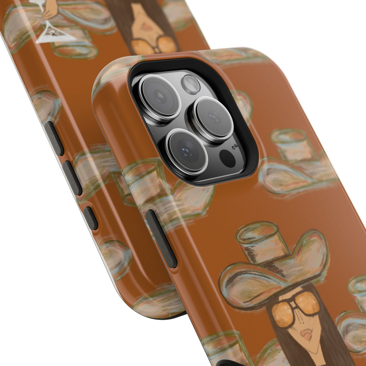 Cocktail Cowgirl Mag Safe Case for iPhone