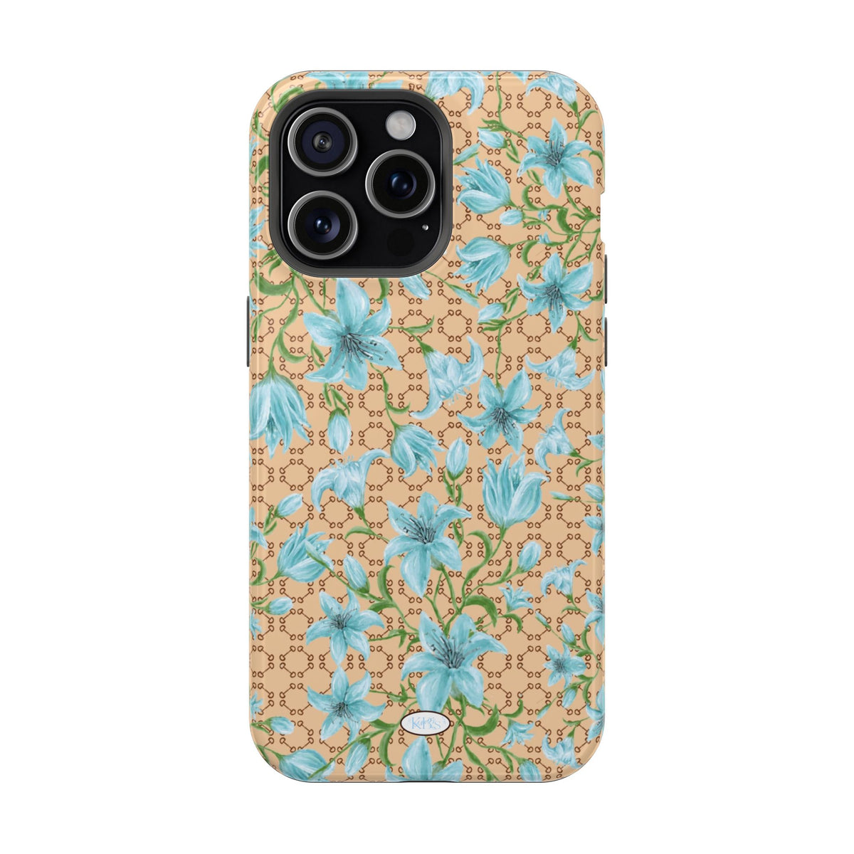 Horsebit Fleur Mag Safe Case for iPhone