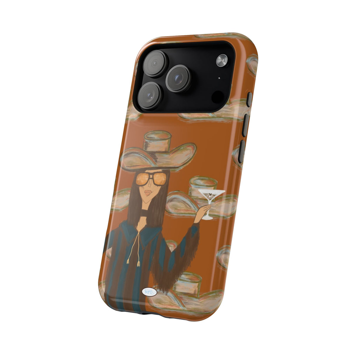 Cocktail Cowgirl Mag Safe Case for iPhone