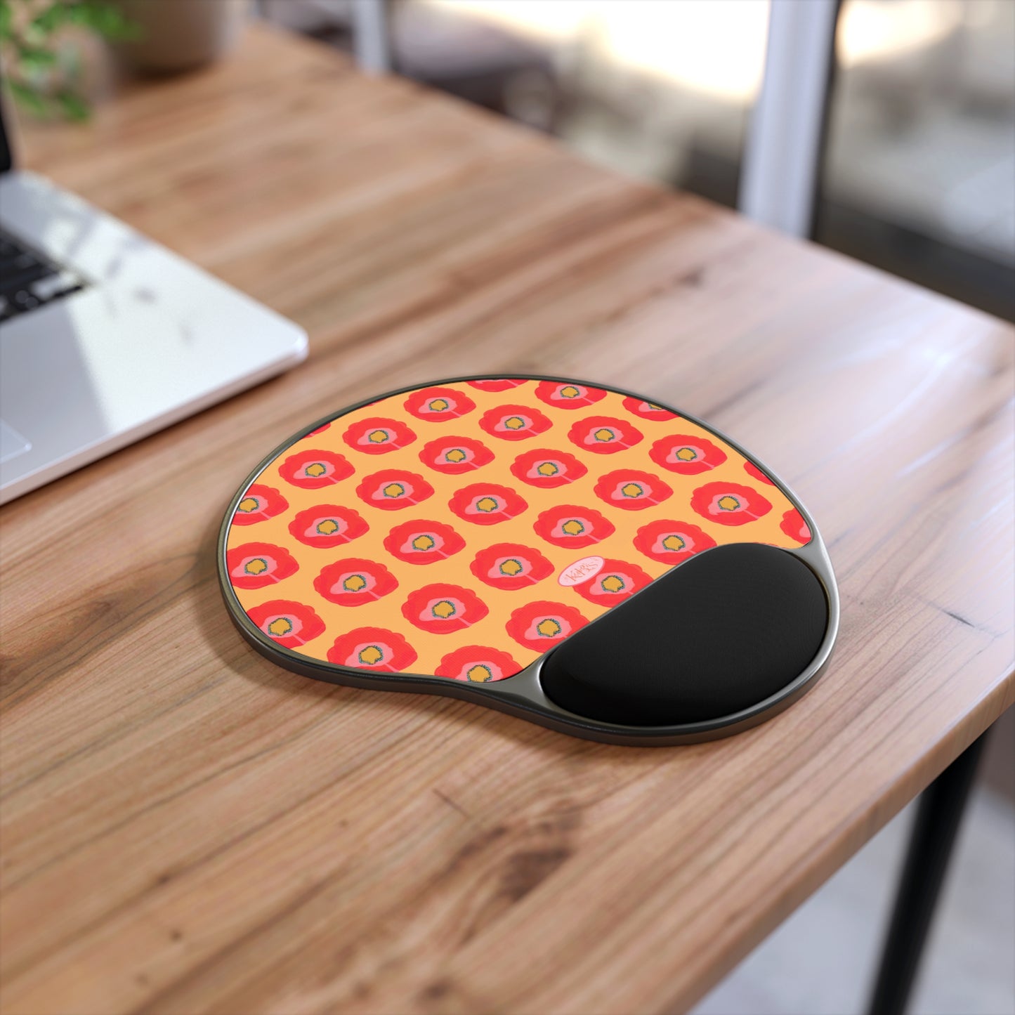 Poppy Fleur Memory Foam Mouse Pad