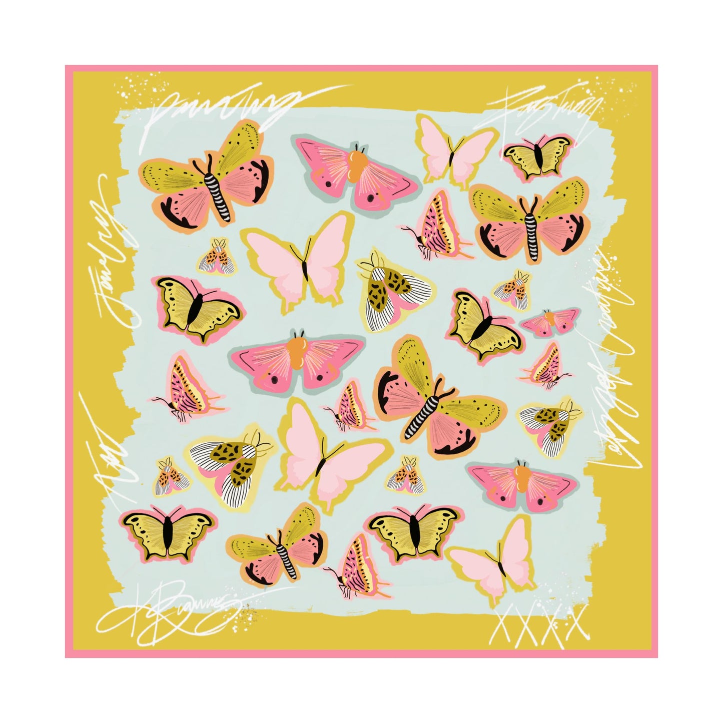 Butterfly Muse Scarf Photo Print