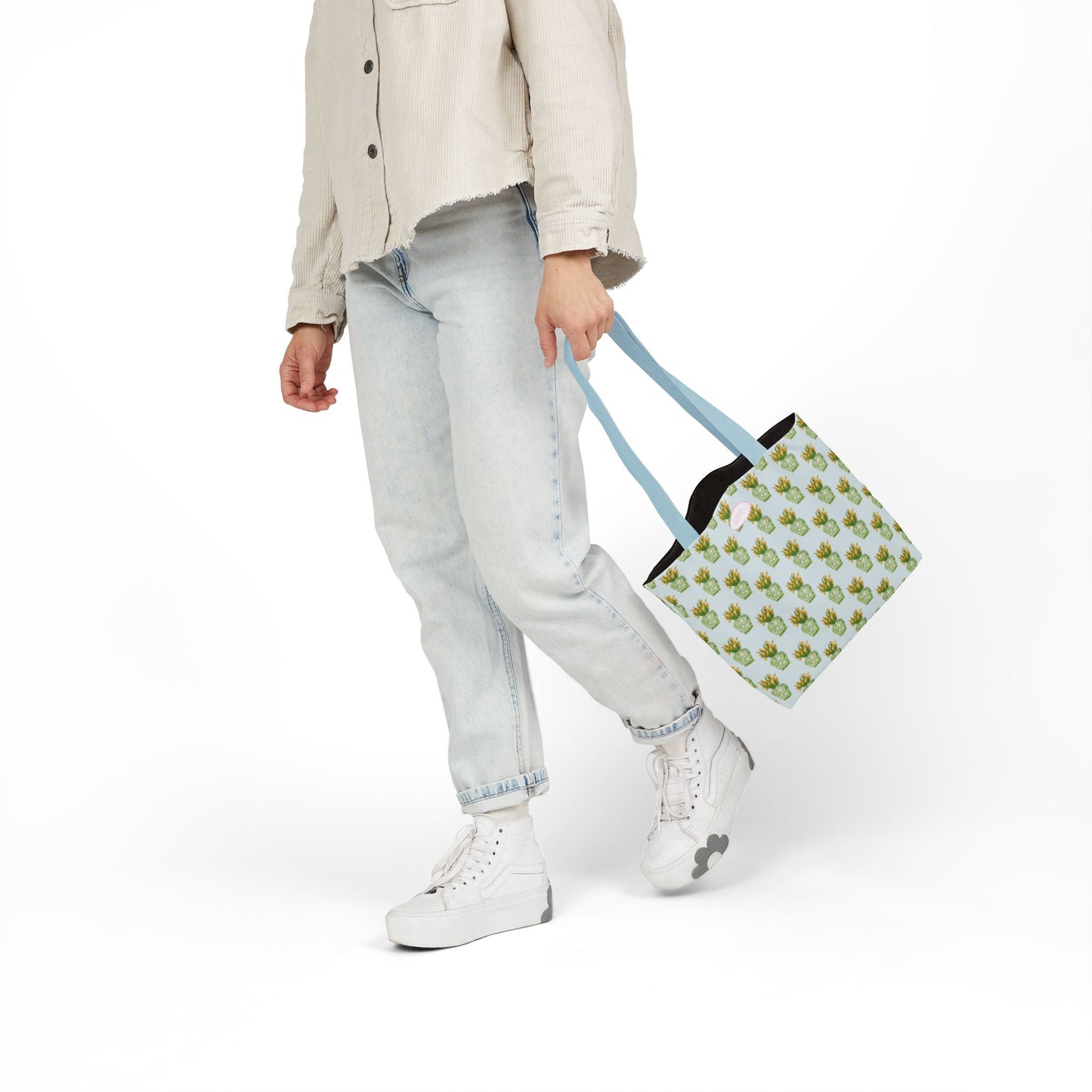 Tulip Haus Pattern Tote Bag