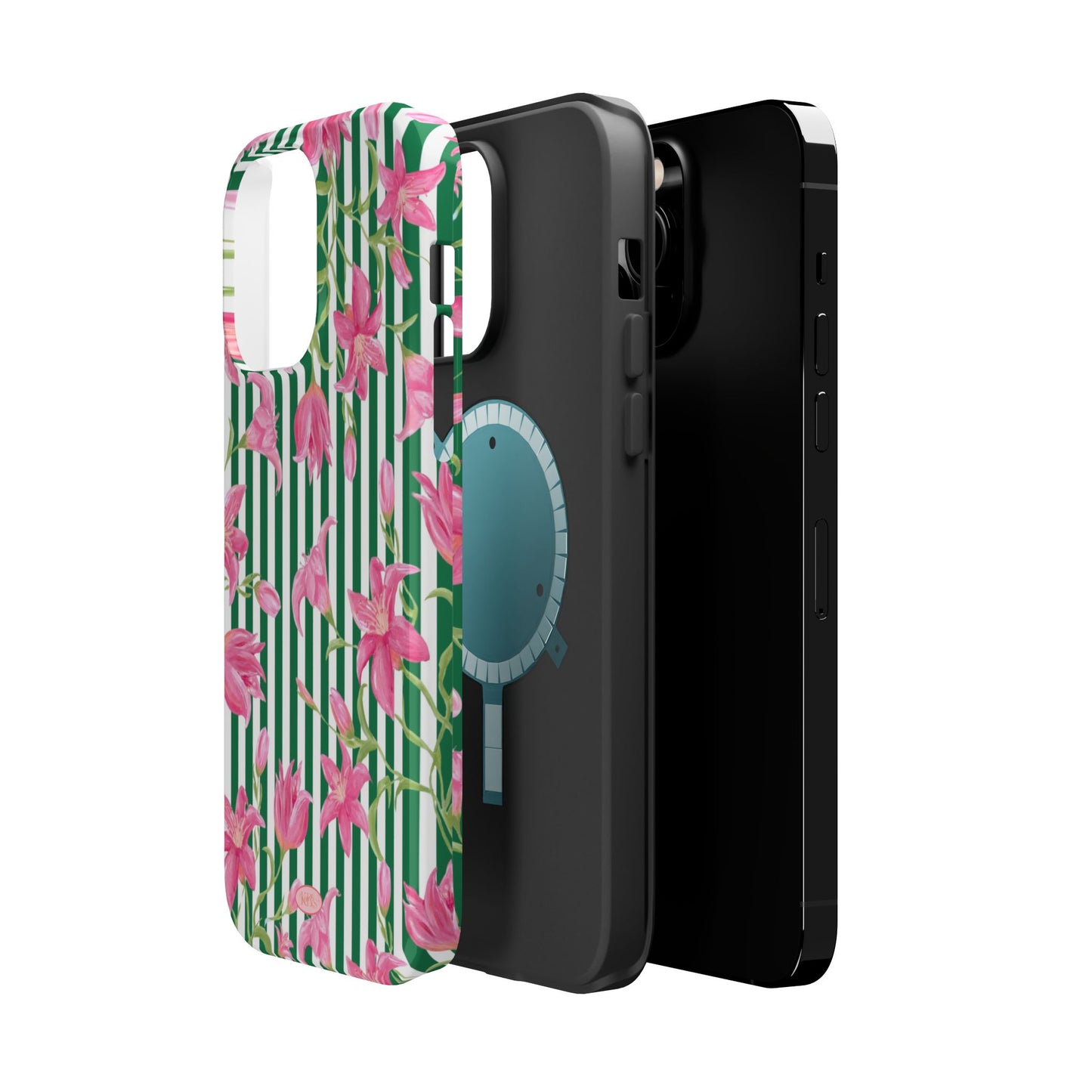 Azalea Stripe Mag Safe Case for iPhone