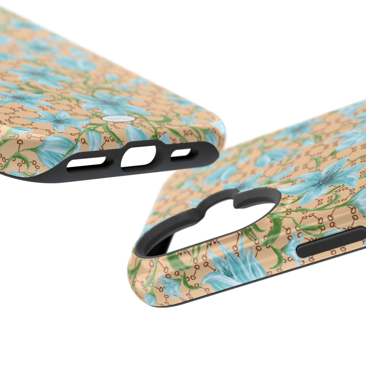 Horsebit Fleur Mag Safe Case for iPhone