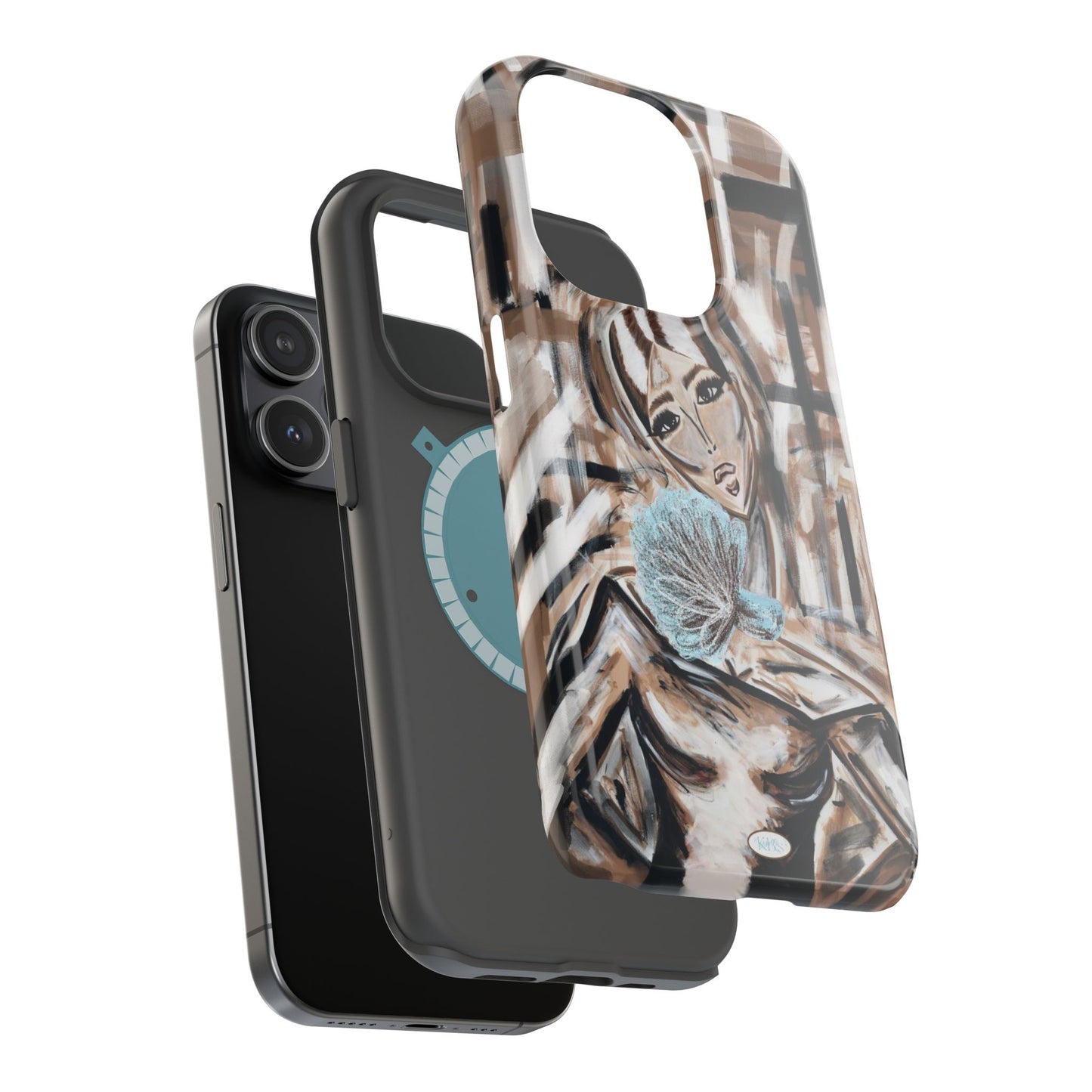 Quinn Parker Mag Safe Case for iPhone - Blue