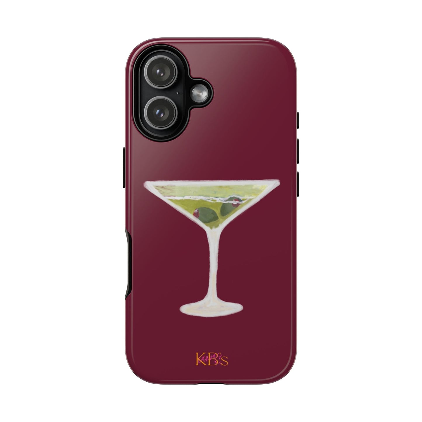 Maroon Martini Tough Case