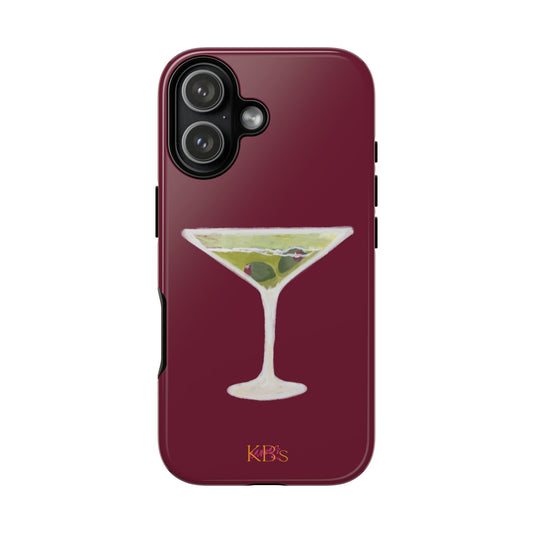 Maroon Martini Tough Case