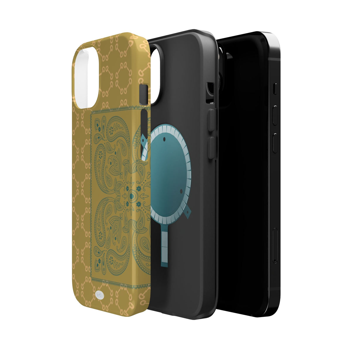 Horsebit Bandana Mag Safe Case for iPhone