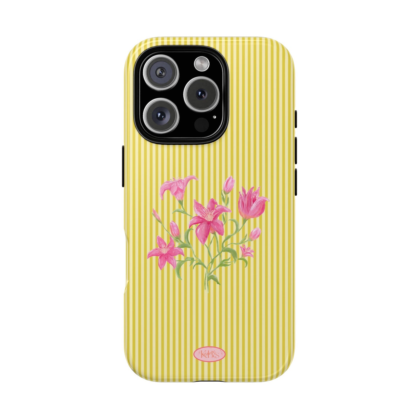 Lily Bloom Tough Case for iPhone - Yellow
