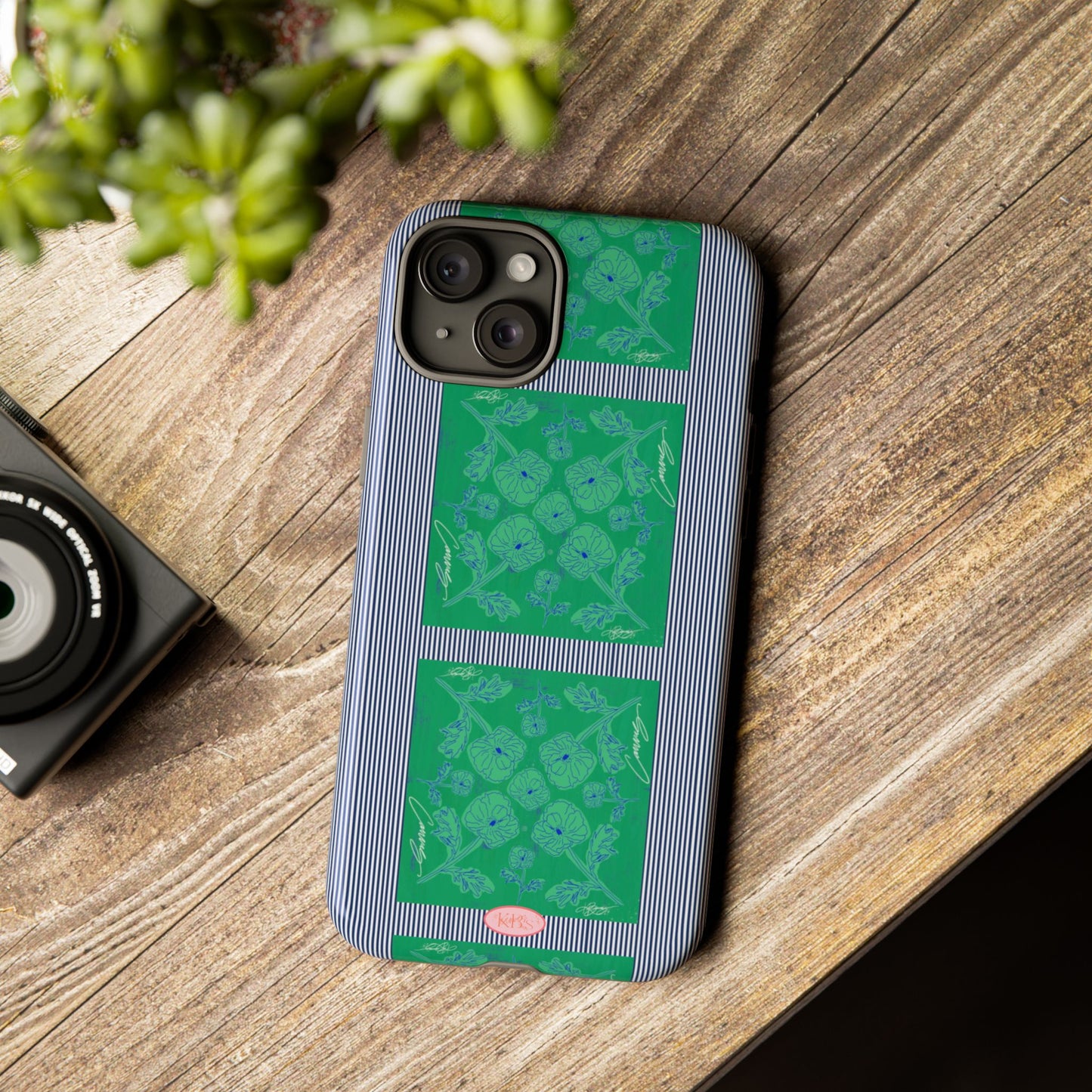 Flora Bloom Scarf Tough Case for iPhone