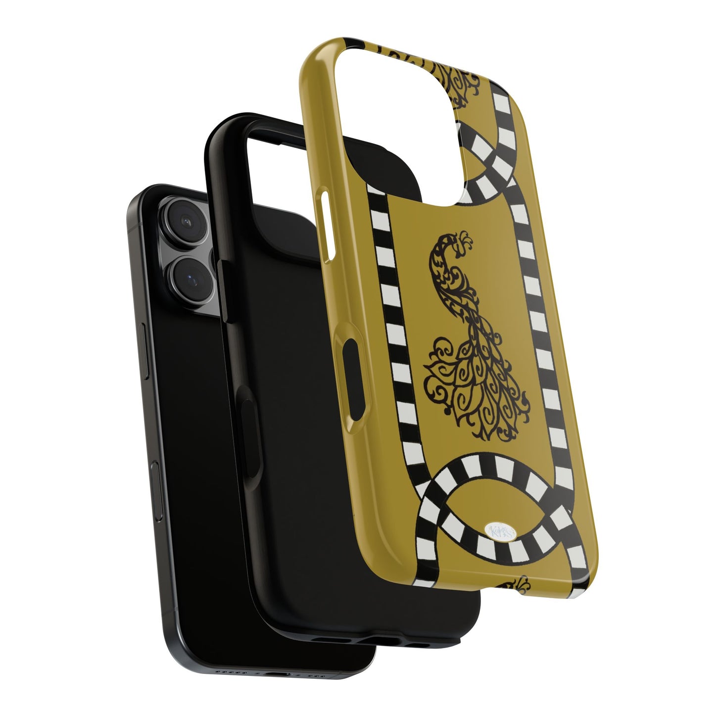 Feathered Stripe Tough Case for iPhone
