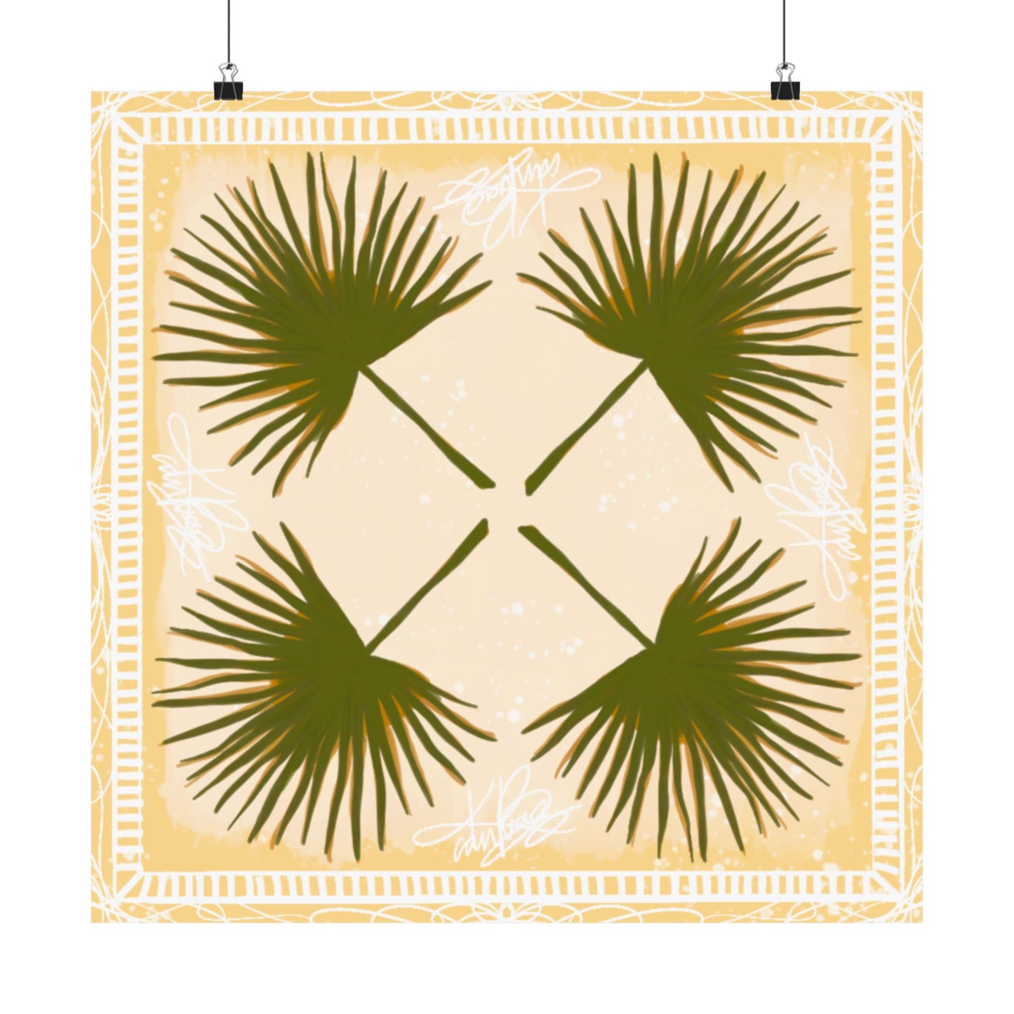 Palmè Scarf Photo Print