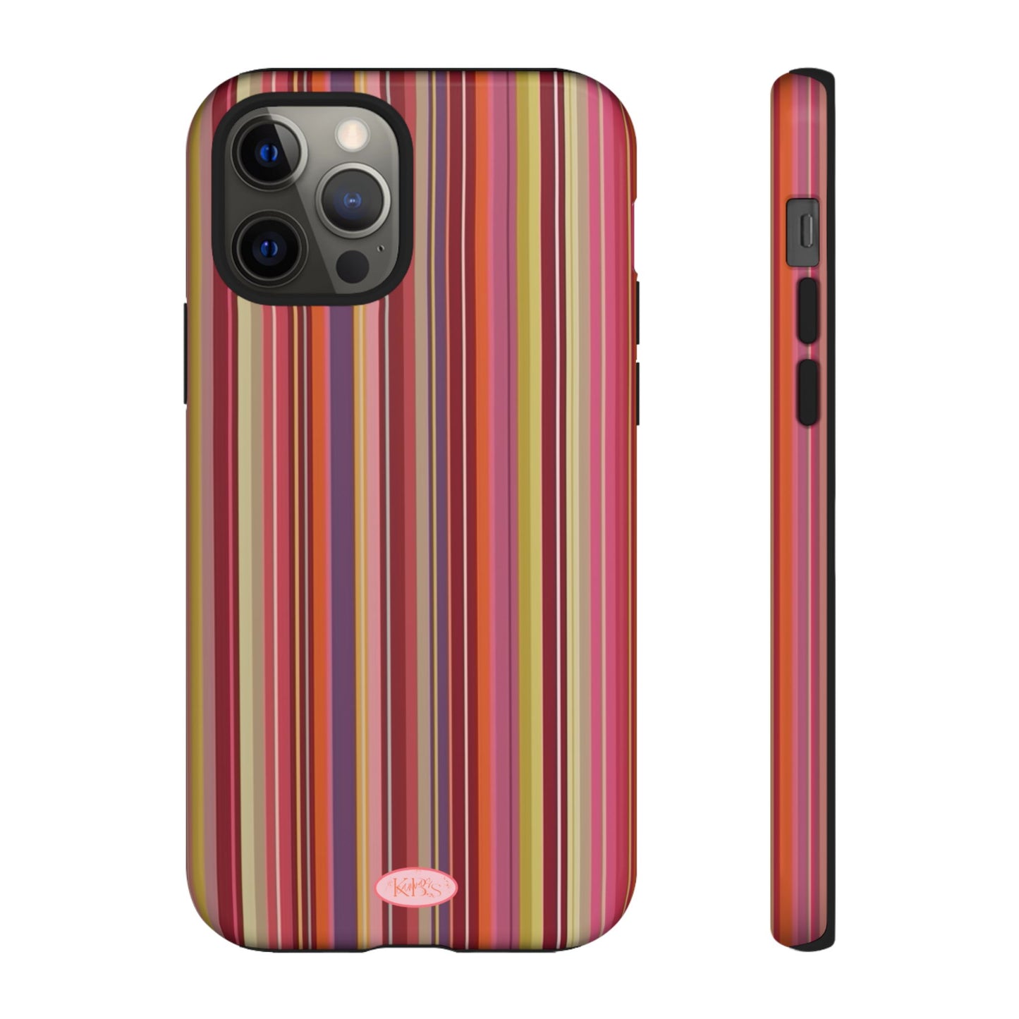 Colorful Striped Phone Case - Tough Cases