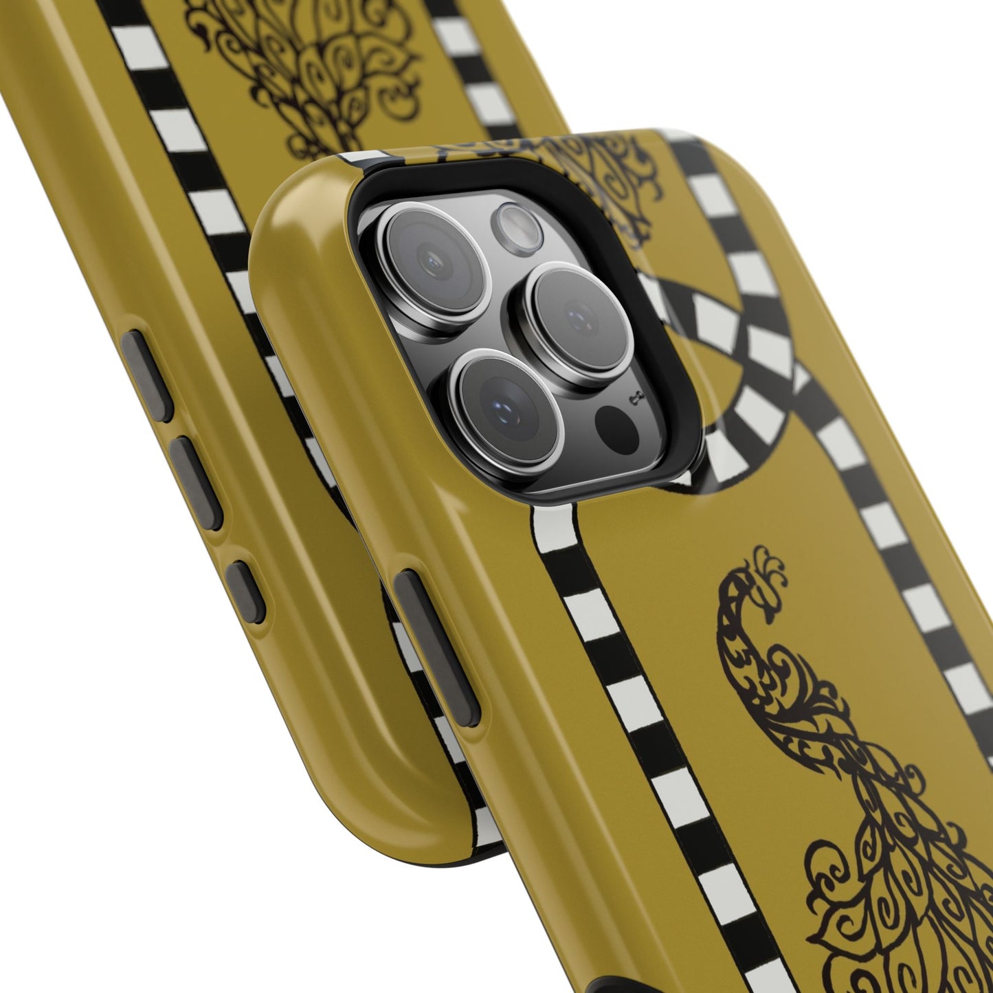 Feathered Stripe Mag Safe Case for iPhone