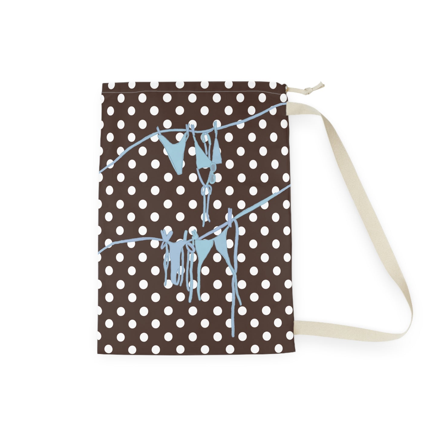 Polka Dot Bikini Laundry Bag
