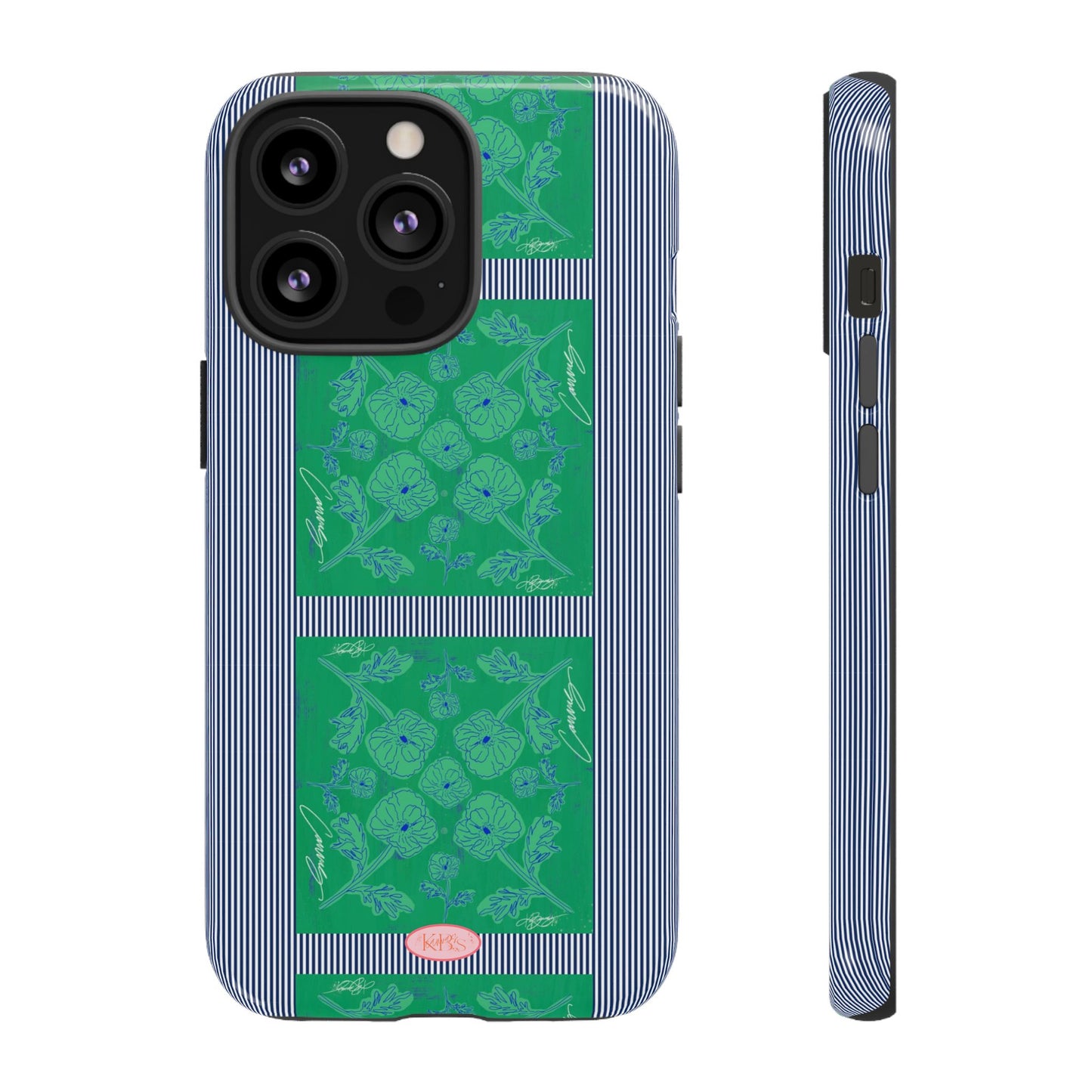 Flora Bloom Scarf Tough Case for iPhone