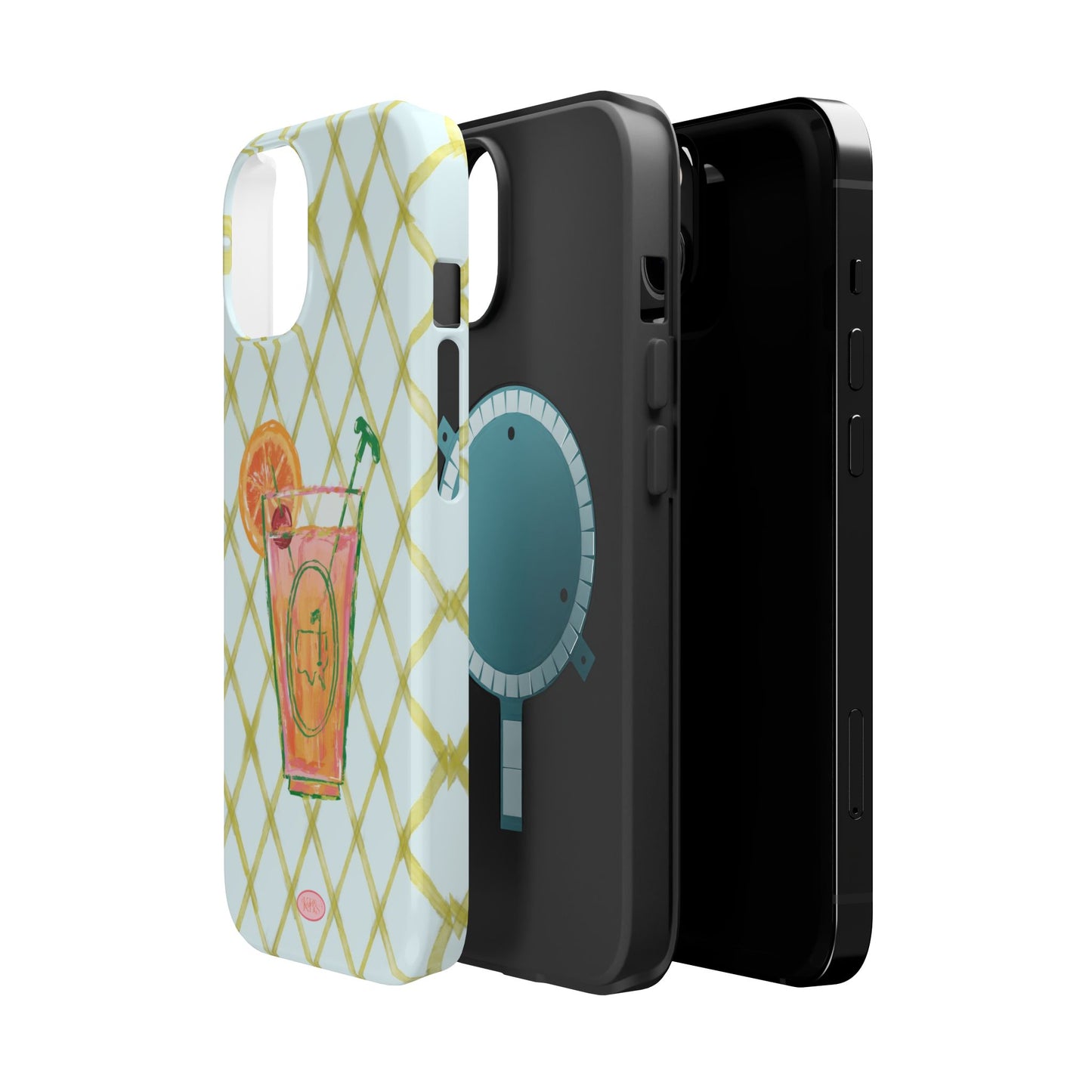 Azalea Cocktail Mag Safe Case for iPhone