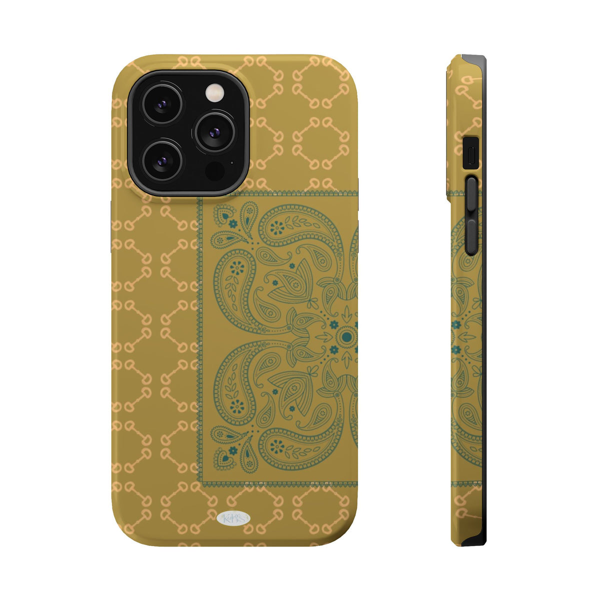 Horsebit Bandana Mag Safe Case for iPhone