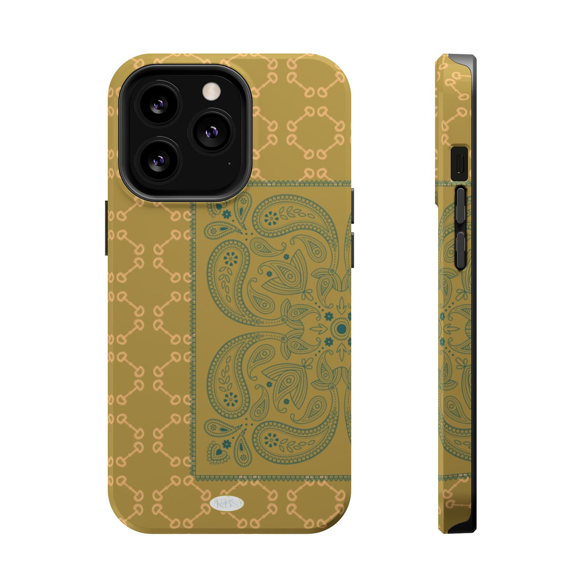 Horsebit Bandana Mag Safe Case for iPhone
