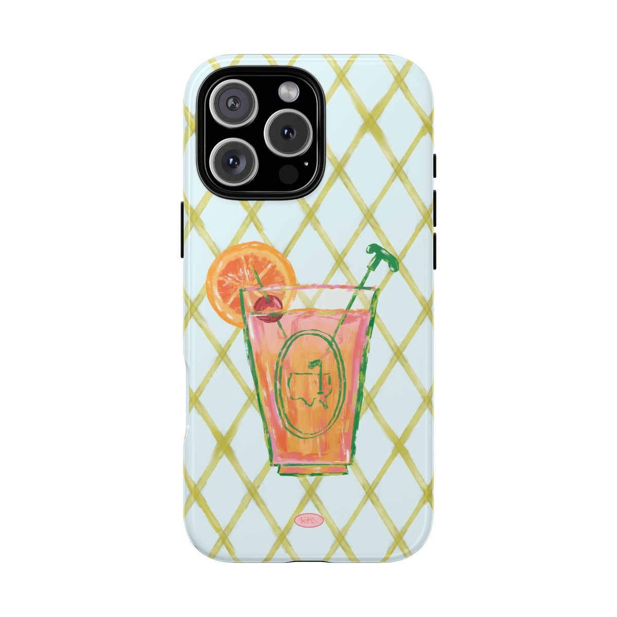 Azalea Cocktail Tough Case for iPhone