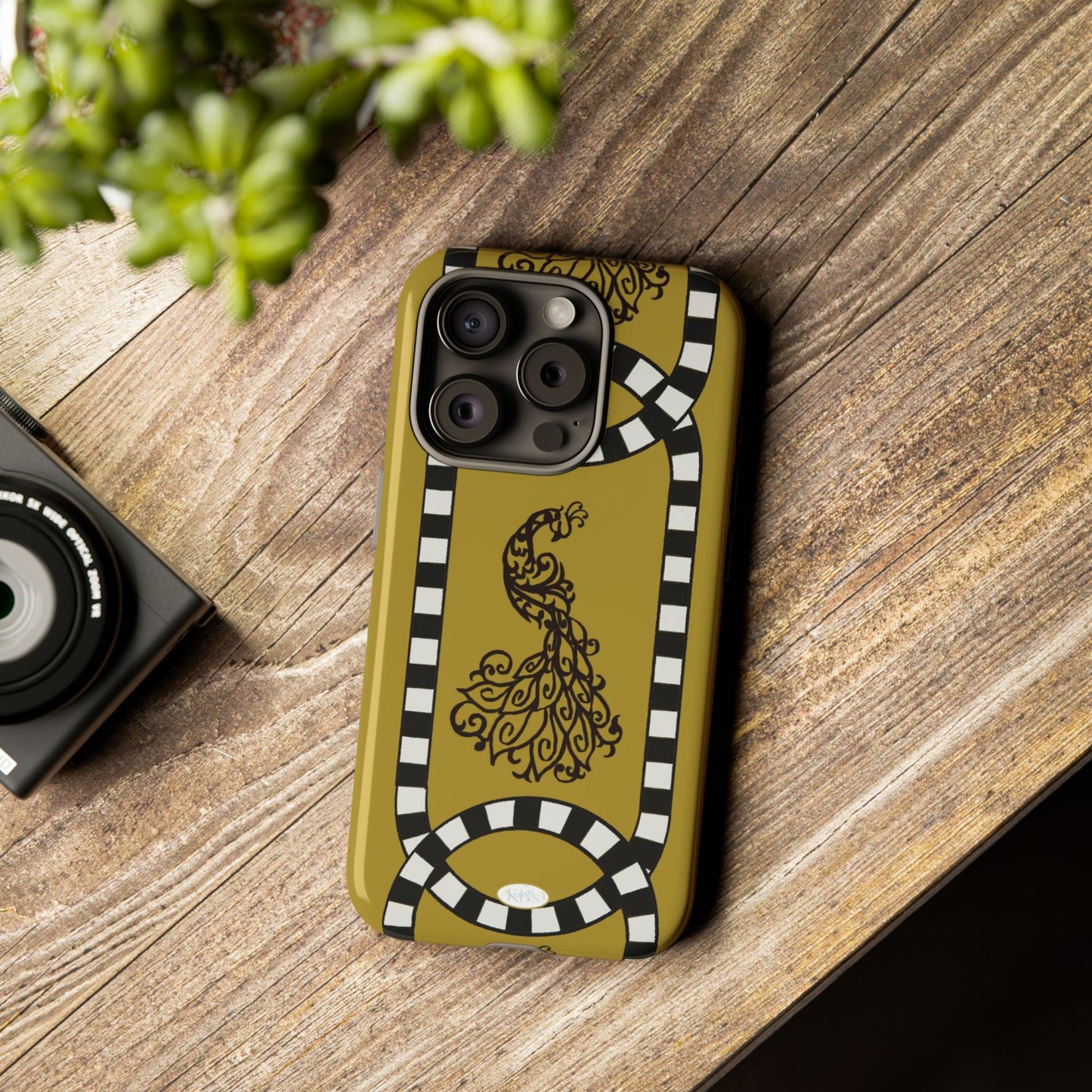 Feathered Stripe Tough Case for iPhone