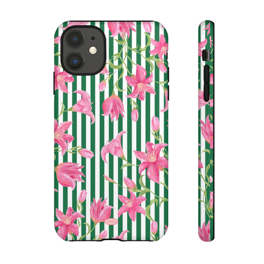 Azalea Stripe Tough Case for iPhone