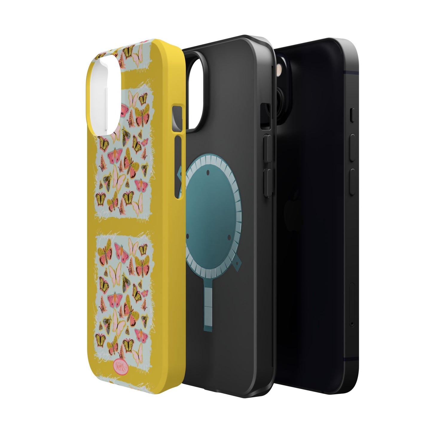Butterfly Collage Mag Safe Case for iPhone