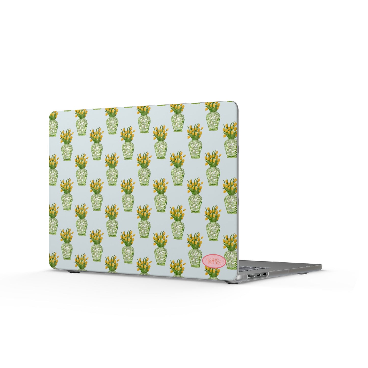 Tulip Haus Pattern MacBook Case