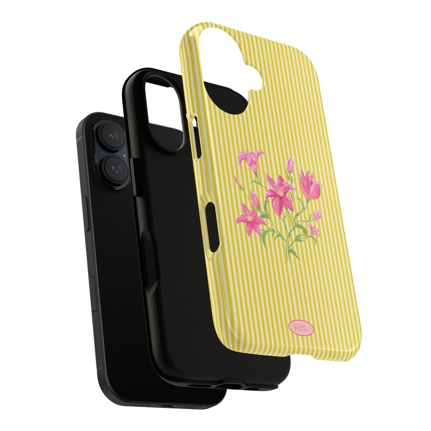 Lily Bloom Tough Case for iPhone - Yellow