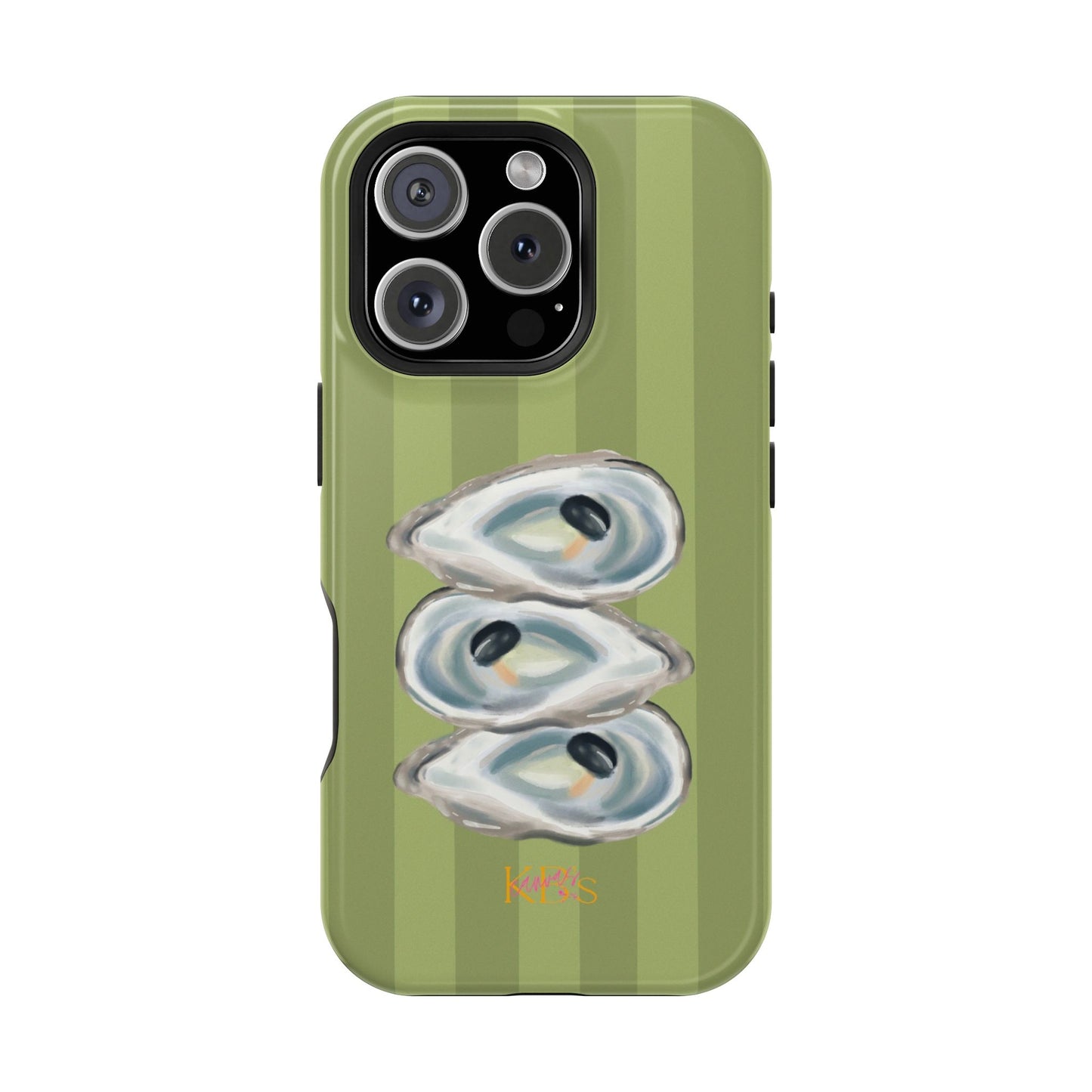 Striped Oyster Mag Safe Case