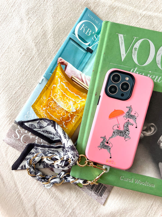Soie Florale Phone Chain