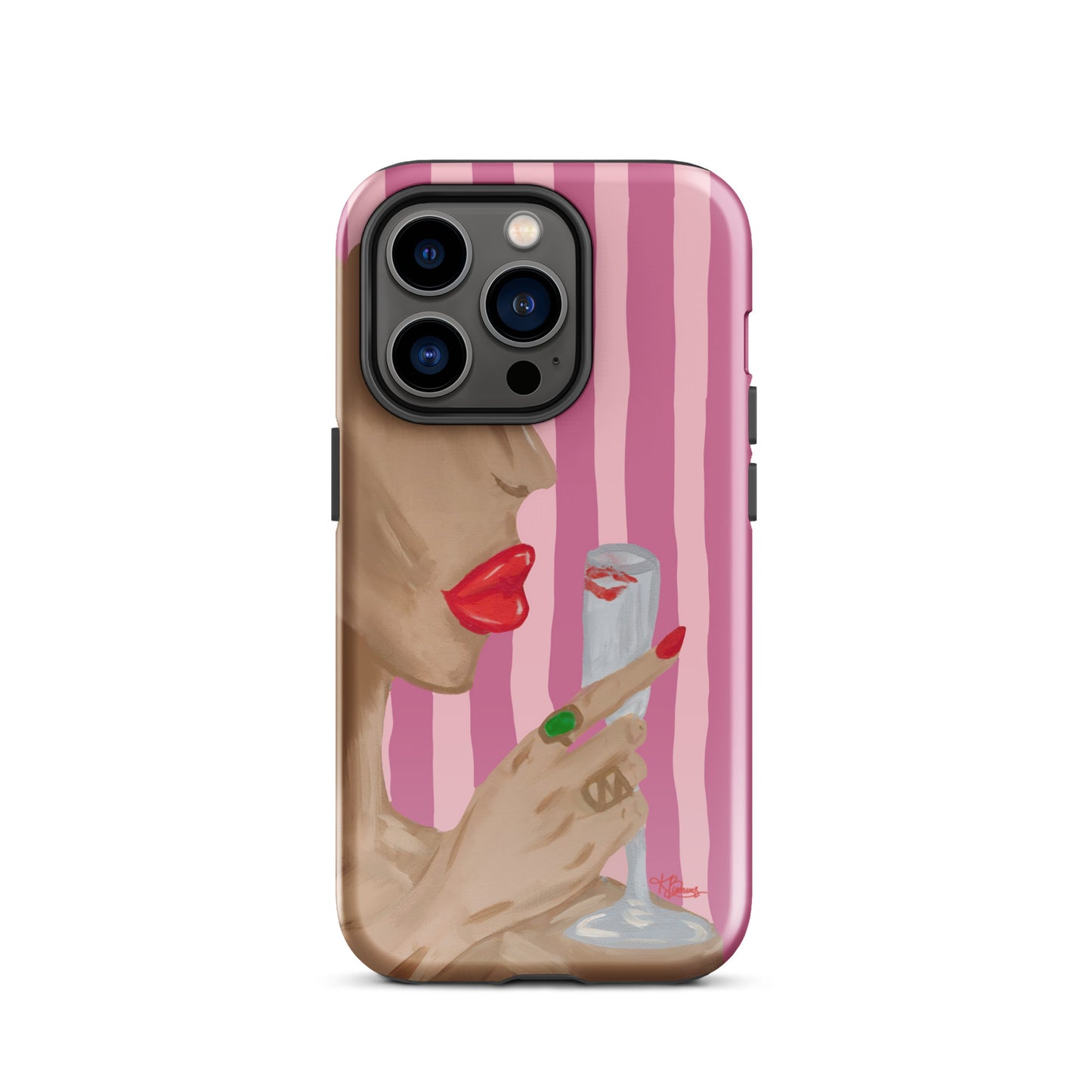 Champagne Kiss Tough Case for iPhone