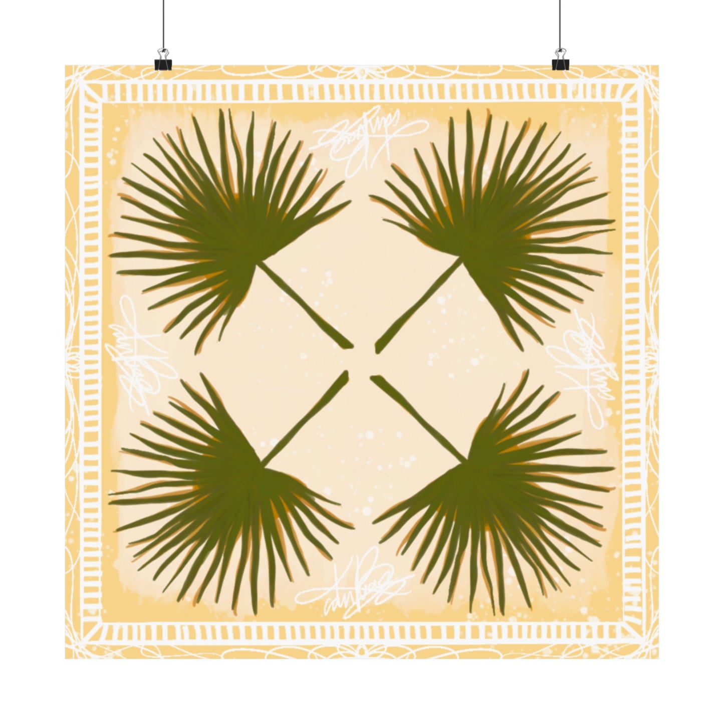 Palmè Scarf Photo Print