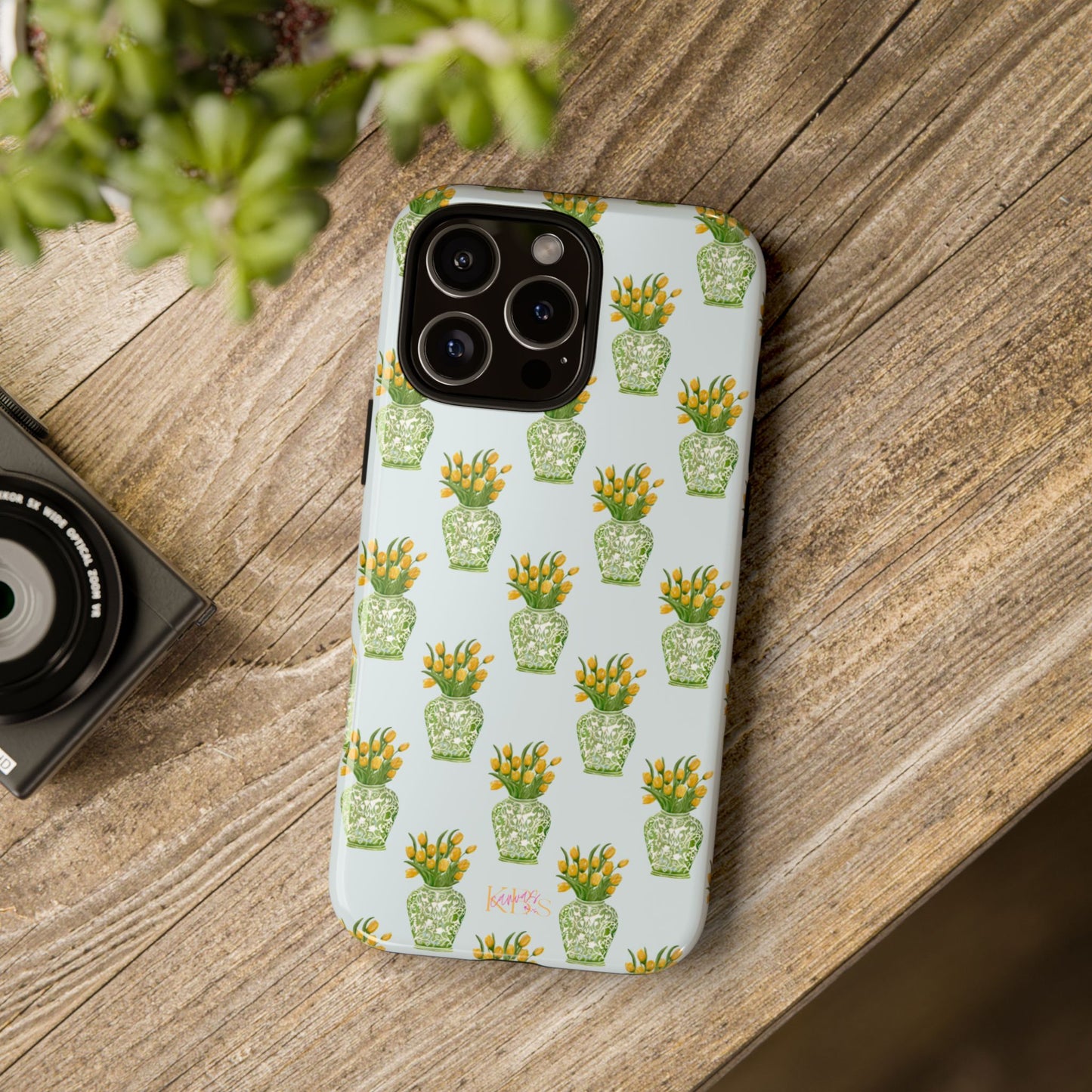 Tulip Haus Pattern Tough Case
