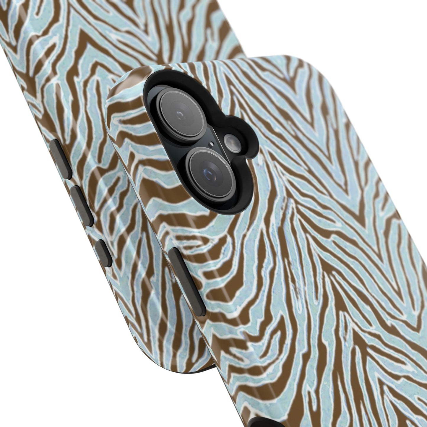 Zebra Bleu Mag Safe Case for iPhone