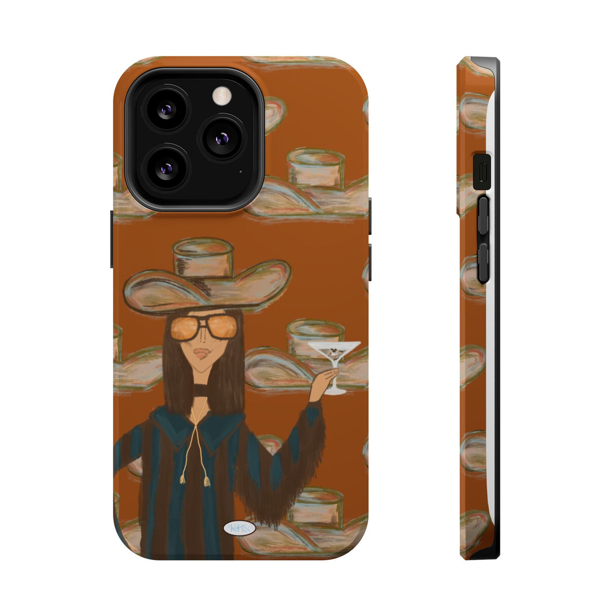 Cocktail Cowgirl Mag Safe Case for iPhone