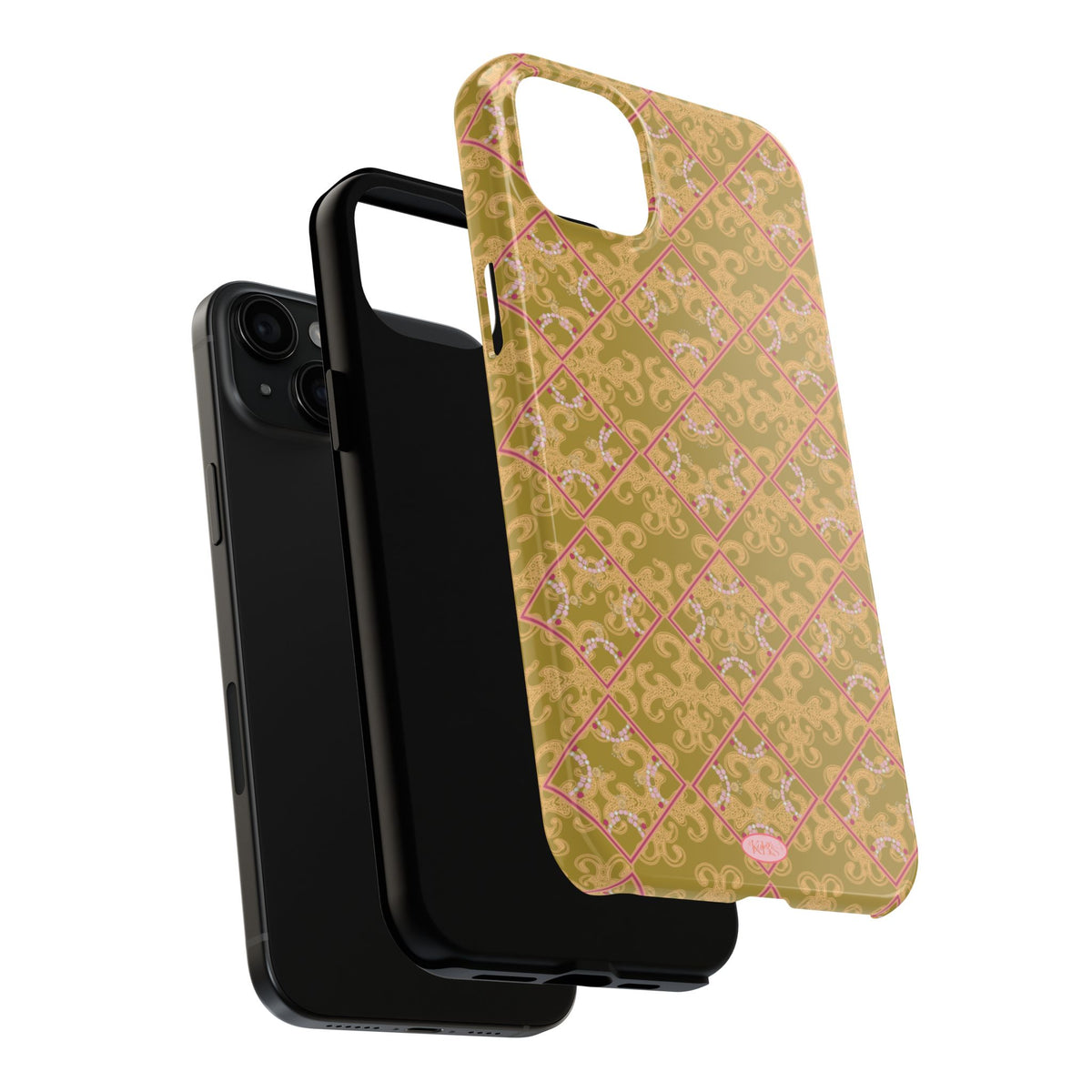 Pearl Trellis Tough Case for iPhone