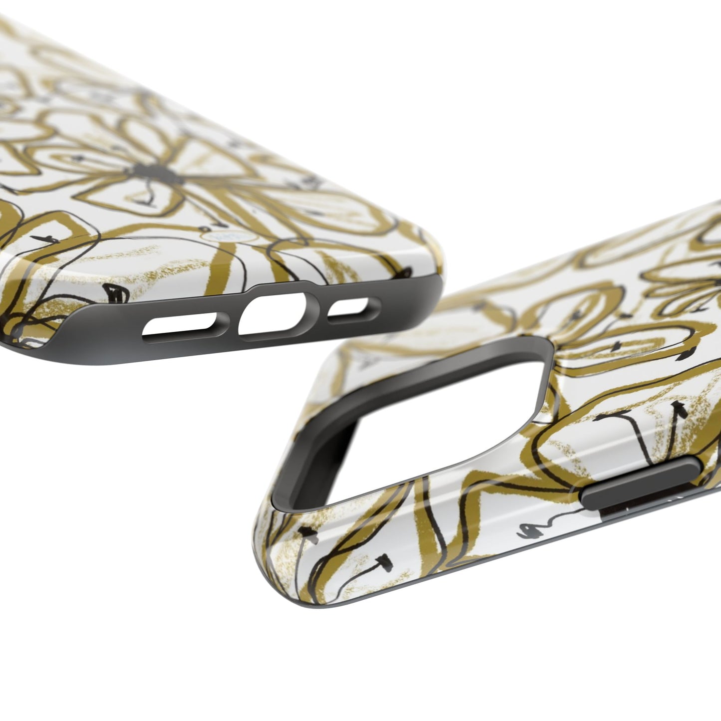 Floral Sketch Mag Safe Case for iPhone