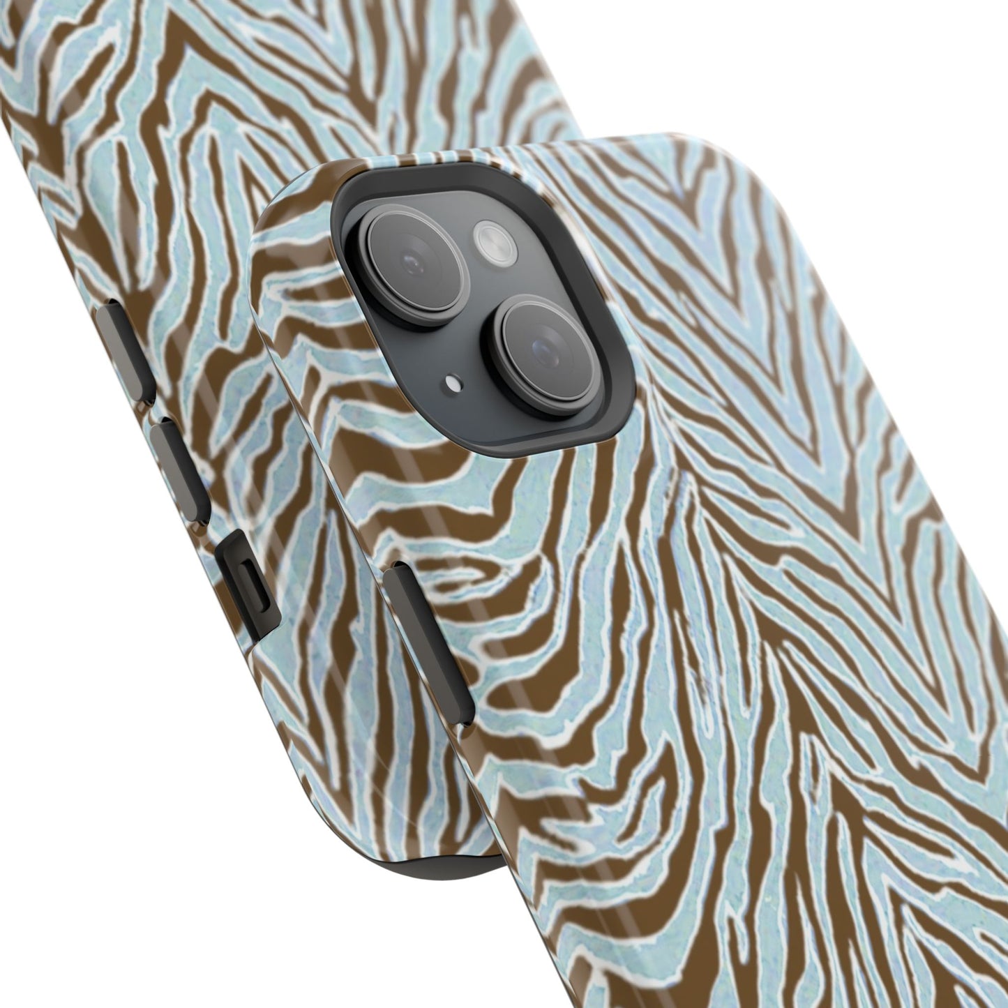 Zebra Bleu Mag Safe Case for iPhone