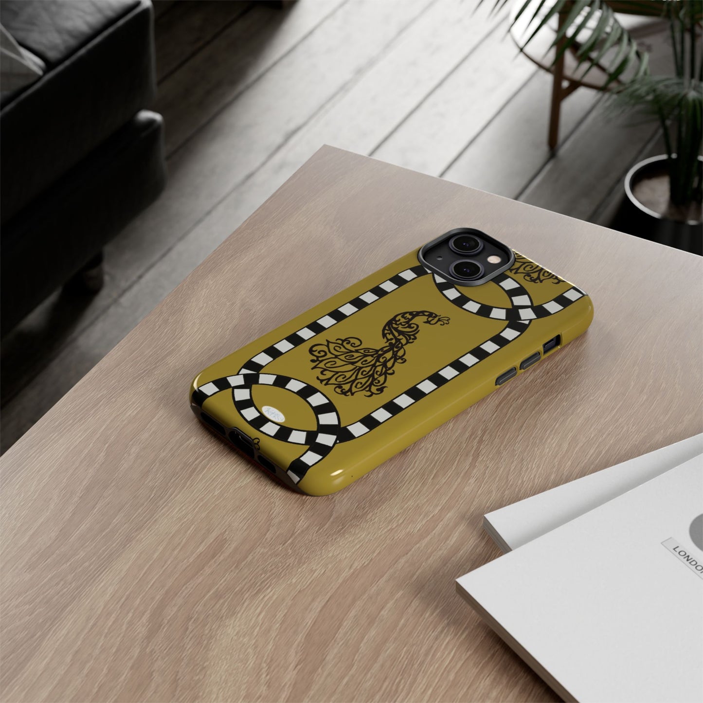Feathered Stripe Tough Case for iPhone