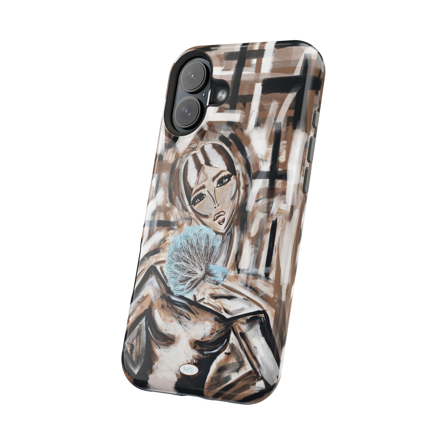 Quinn Parker Mag Safe Case for iPhone - Blue