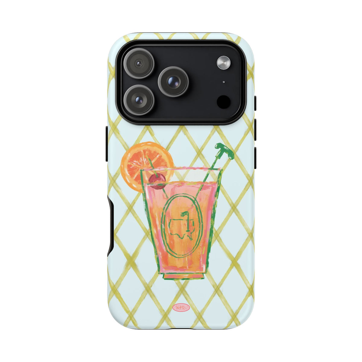 Azalea Cocktail Tough Case for iPhone