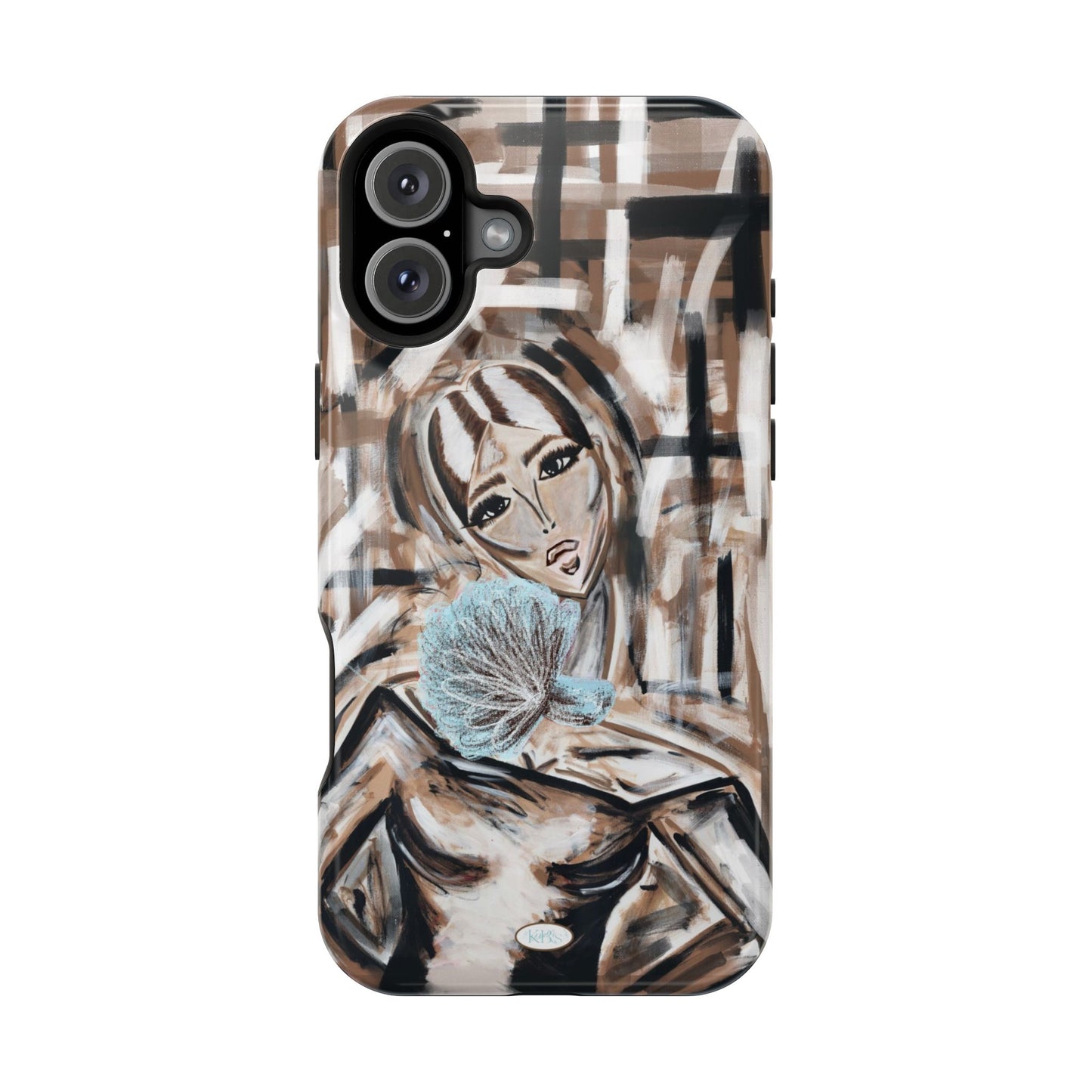 Quinn Parker Mag Safe Case for iPhone - Blue