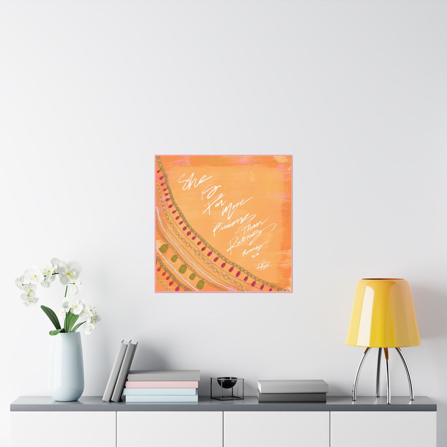 Proverbs 31 Scarf Photo Print