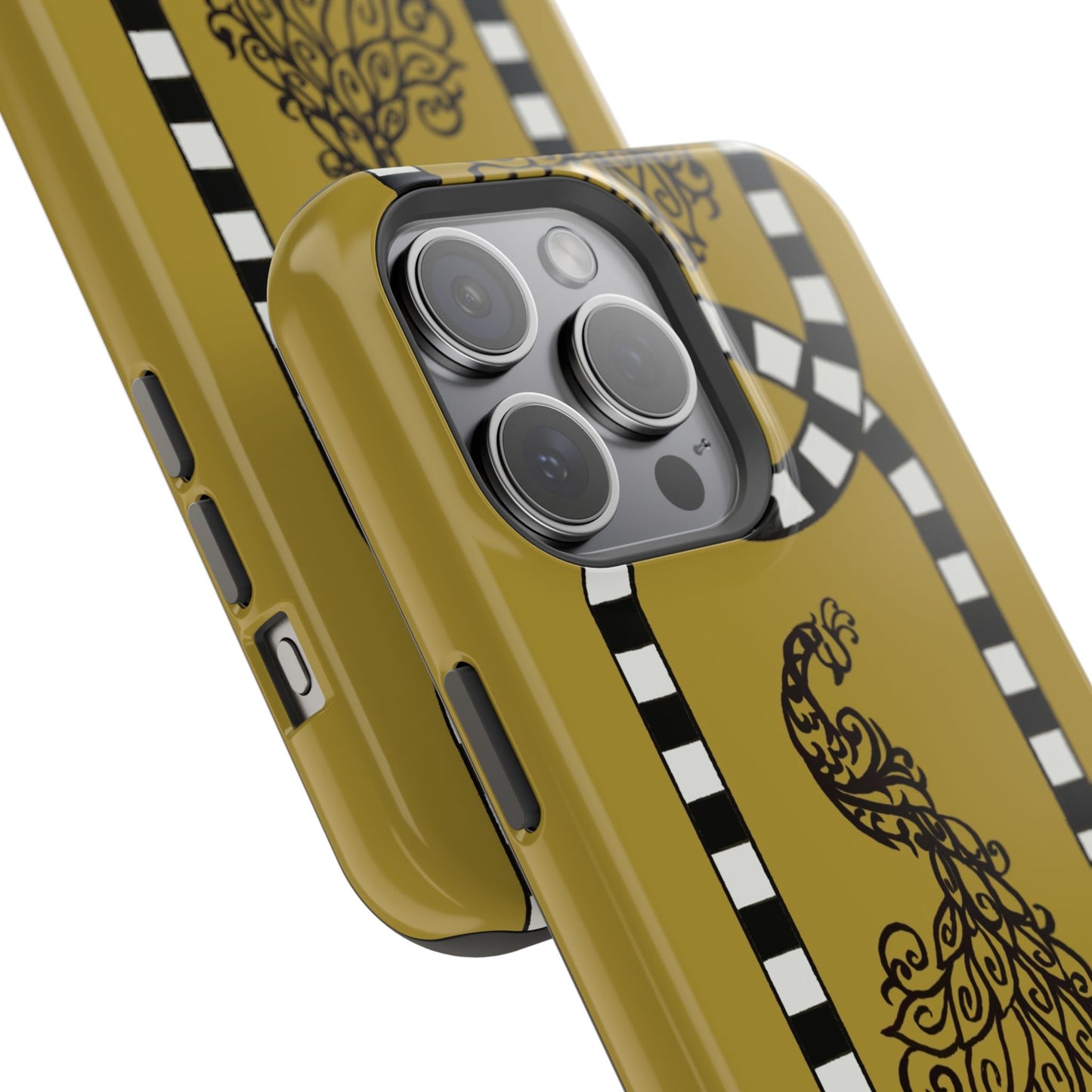 Feathered Stripe Mag Safe Case for iPhone