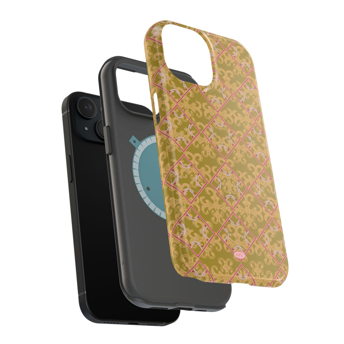 Pearl Trellis Mag Safe Case for iPhone