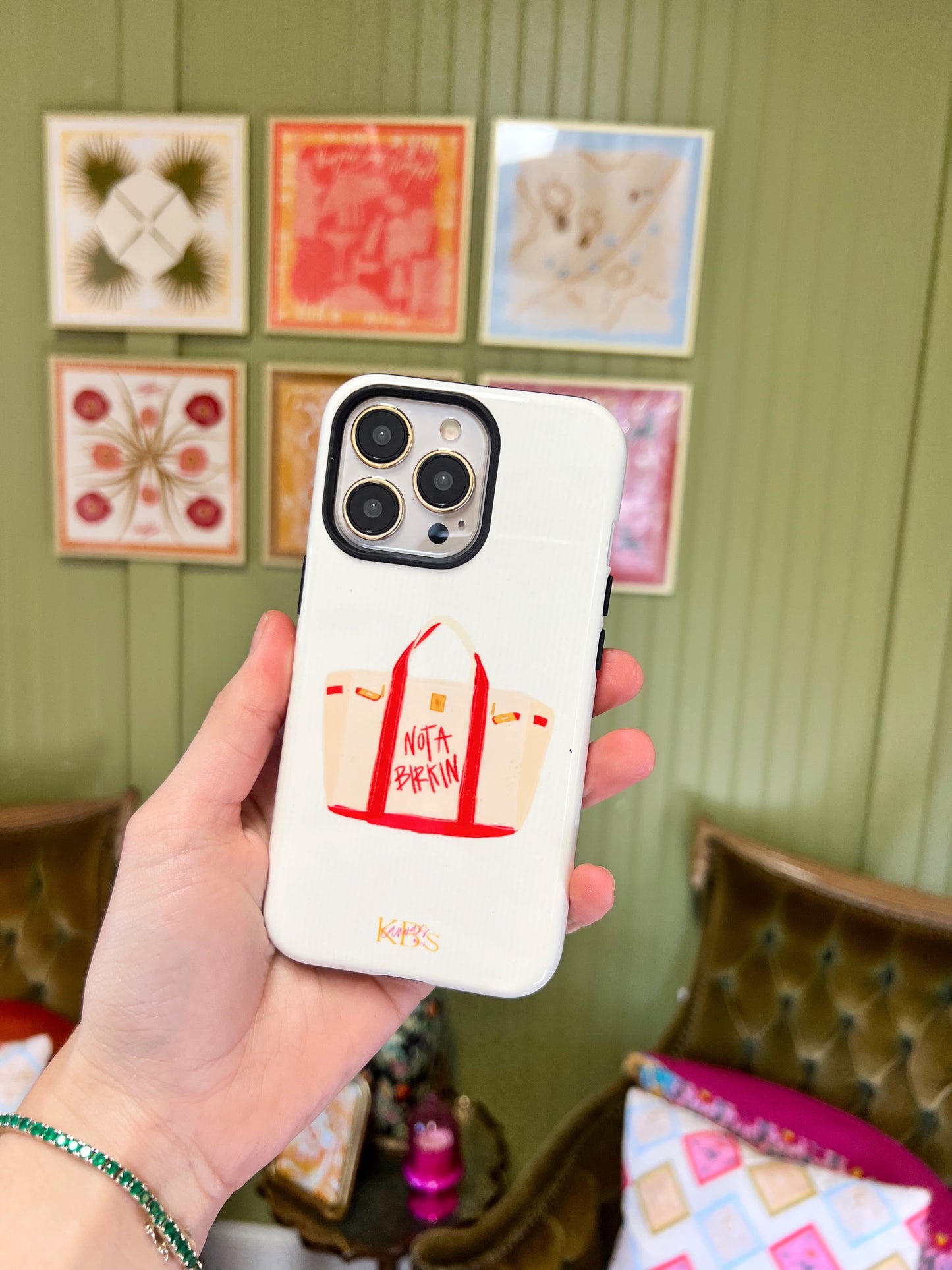 Not A Birkin Tough Case - iPhone 13 Pro