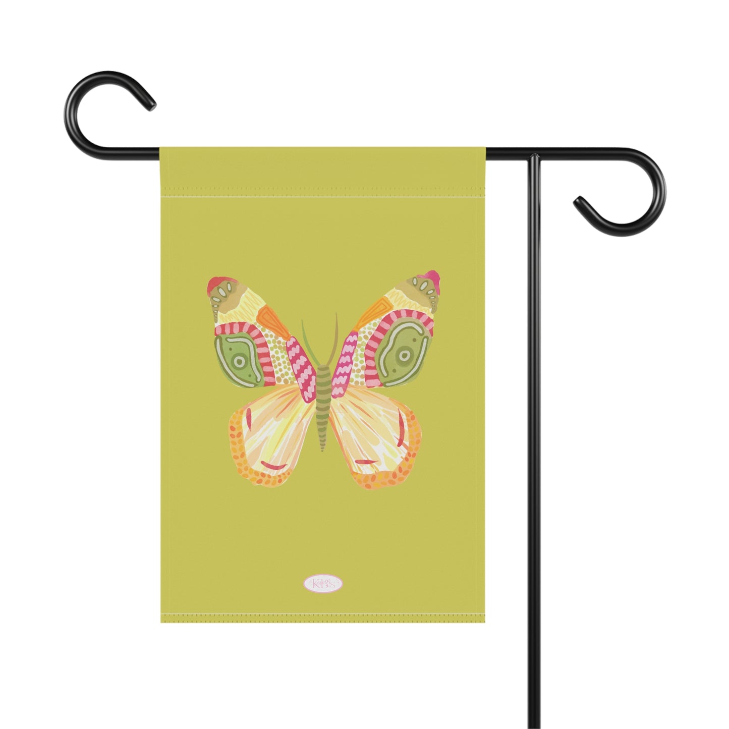 Flutter Garden Flag - Green